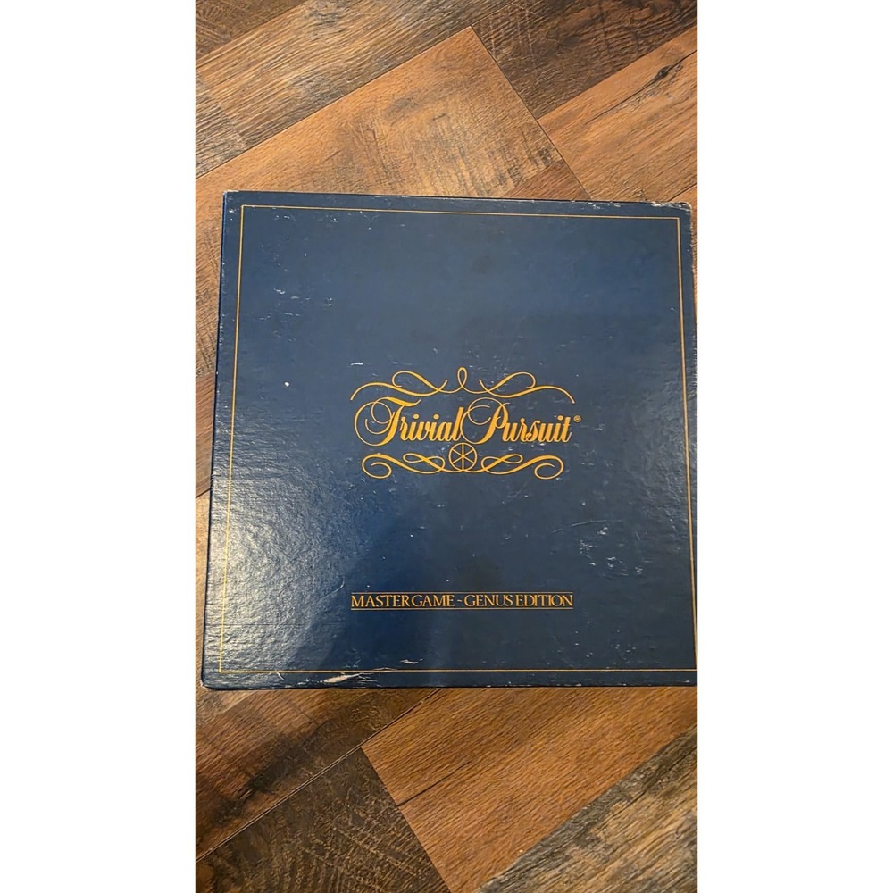 Trivial Pursuit Master Genius Edition Board Game Vintage 1981 no. 7